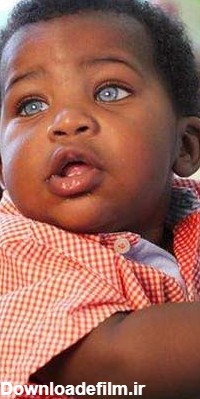 زیباترین چشم های دنیا مال این پسر سیاه پوست است (عکس)
