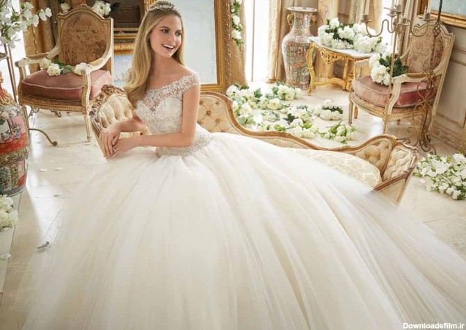 طراحی لباس عروس - رنگ لباس عروس - آموزش طراحی لباس پیشکسوتان