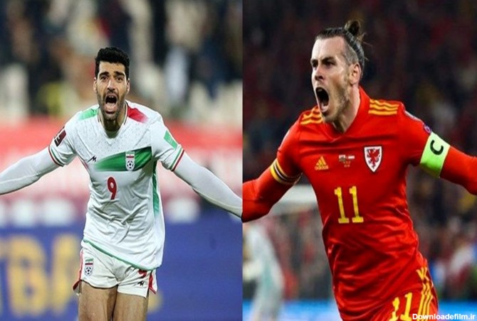 پوستر رسمی AFC از تقابل امروز تیم های ملی فوتبال ولز و ایران
