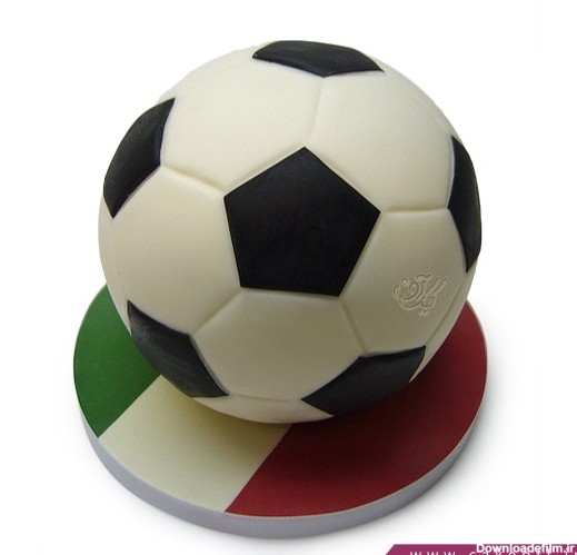 کیک تولد پسرانه - کیک فوتبالی تیم ایتالیا | کیک آف