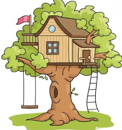 چگونه یک خانه درختی بکشیم؟/ آموزش ساده و گام به گام