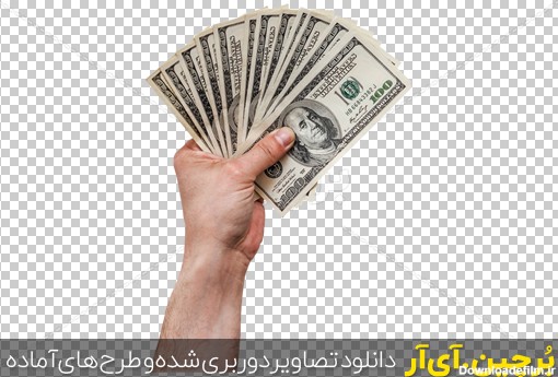 دانلود عکس 100 دلاری آمریکا در دست مرد | بُرچین – تصاویر دوربری ...