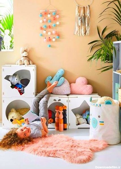 مدل ها و ایده مدرن چیدمان عروسک اتاق کودک + نکات