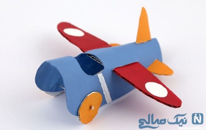 آموزش ساخت هواپیمای کاغذی | با کاغذ رنگی و مقوا یک هواپیما بسازید