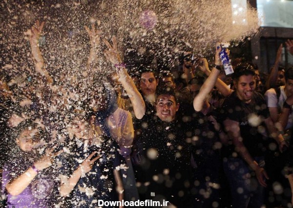 جشن و شادی مردم برای پیروزی روحانی (عکس)