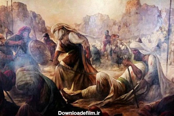 عکس حضرت علی در جنگ - عکس نودی