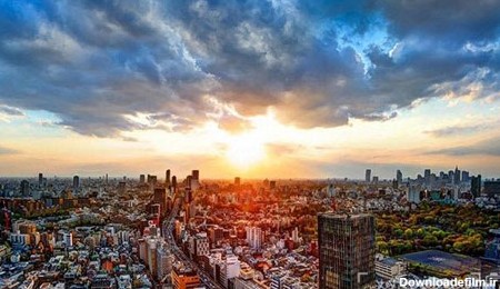 طلوع و غروب خورشید در شهرهای جهان