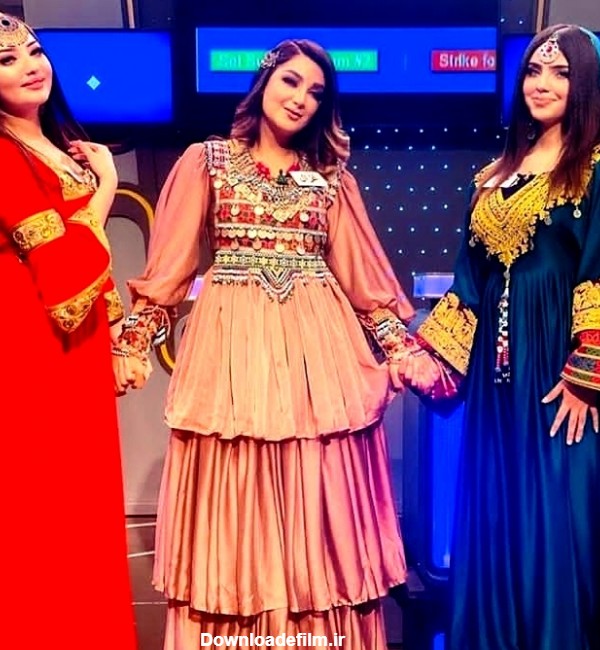 عکس لباس افغانی غزال عنایت