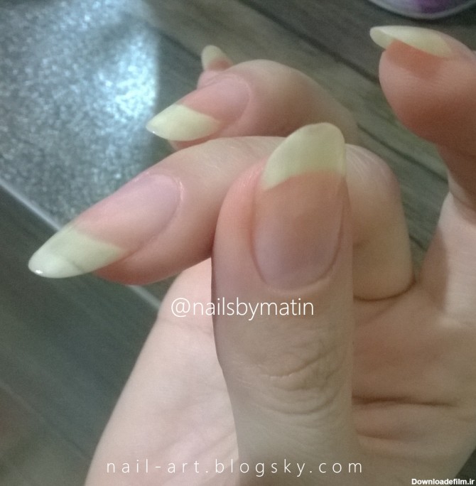 My N.a.k.e.d Nails No.10 - طراحی ناخن متین - Nails By Matin