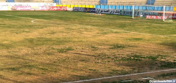 وضعیت نامساعد زمین چمن ورزشگاه تختی جم+عکس | خبرگزاری فارس