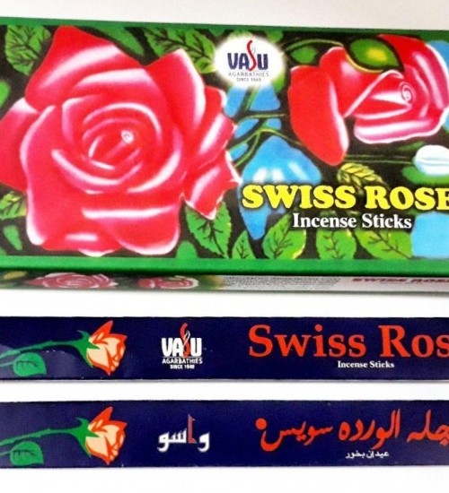 مشخصات، قیمت و خرید عود خوشبو کننده واسو مدل Swiss Rose | دیجی‌کالا