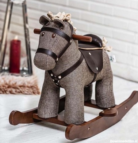 راکر اسب چوبی کد 300204 | فروشگاه ارمغان کودک