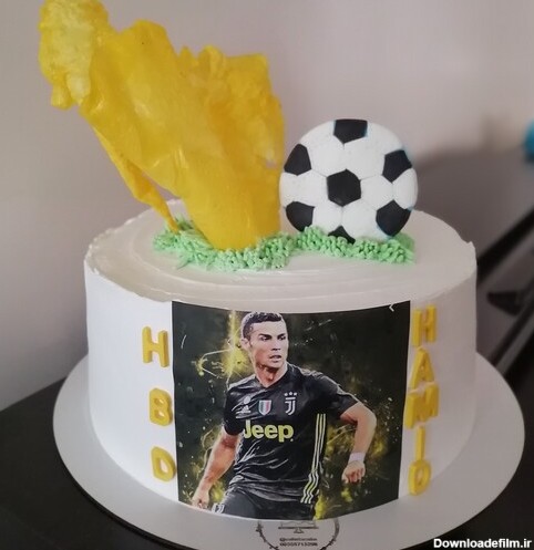 خرید و قیمت کیک فوتبالی از غرفه caketacake