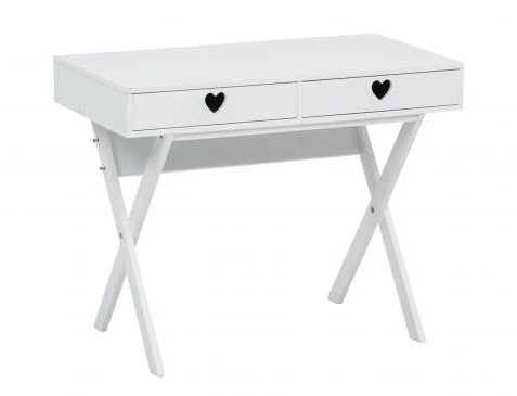 خرید میز تحریر دخترانه ساده و شیک سفید M226 با قیمت عالی
