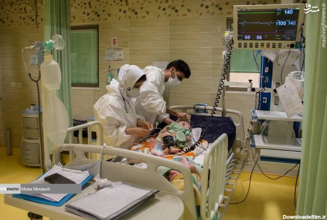 مشرق نیوز - عکس/ وضعیت کرونا در بیمارستان کودکان ابوذر اهواز