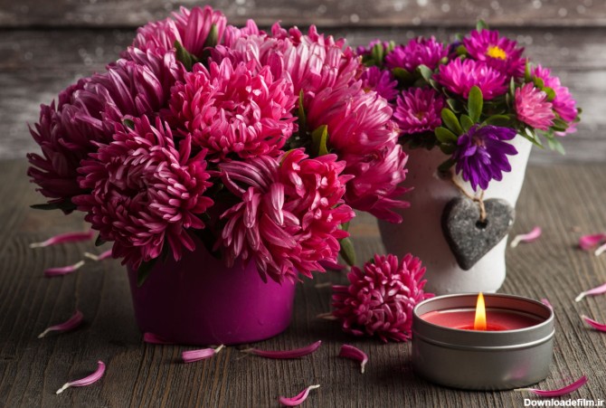 20 عکس پروفایل شمع و گل زیبا و احساسی