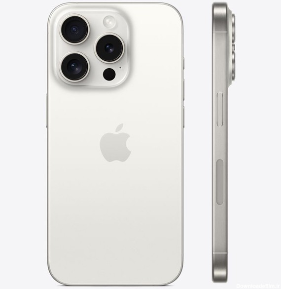 تصاویر آیفون 15 پرو مکس iPhone 15 Pro Max White Titanium 512GB ...