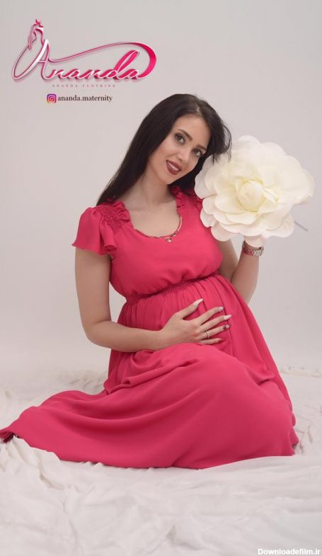 مدل لباس بارداری برای عکس آتلیه - آناندا کالا