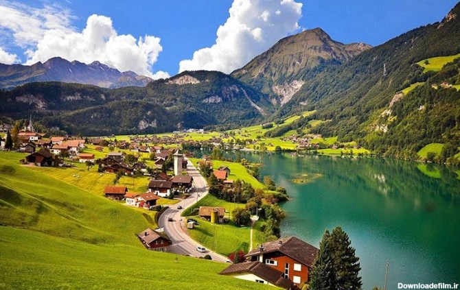 عکس از طبیعت سوئیس
