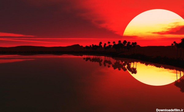 عکس فانتزی طلوع خورشید ۱۴۰۰ - عکس نودی