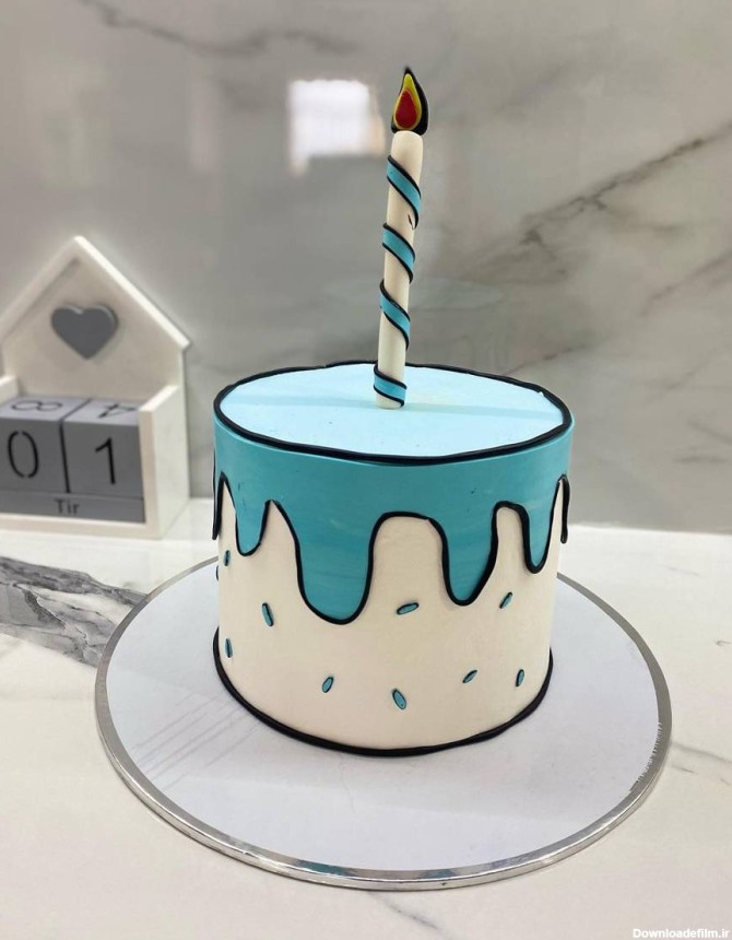 عکس کیک تولد برای پسر نوجوان