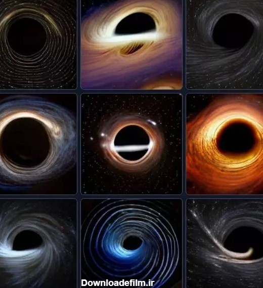تصویر داخل سیاه چاله ها برای اولین بار توسط هوش مصنوعی به نمایش ...