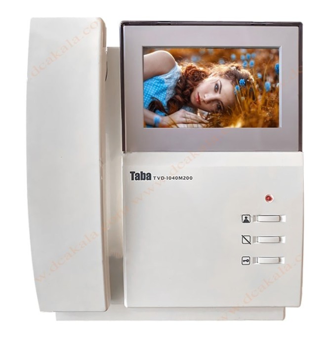 آیفون تصویری تابا TVD-1040 | فروش ارزان ترین با حافظه تابا