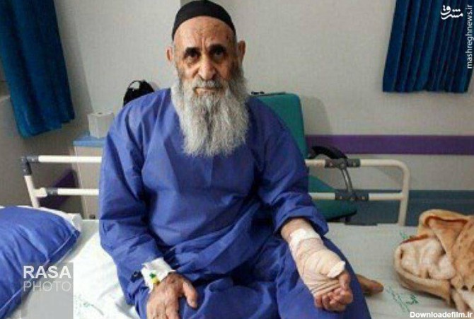 مشرق نیوز - عکس/ روحانی پیری که مورد حمله قرار گرفت