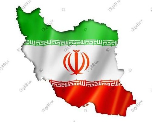 عکس نقشه ایران با پرچم - دیجیت باکس - DigitBox