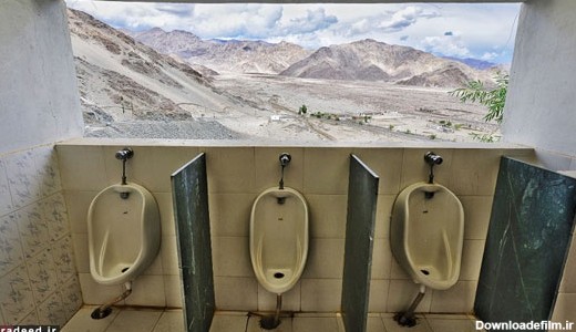 خوش منظره‌ترین توالت‌ های جهان! (+عکس)