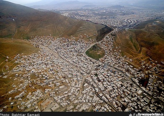 تصاویر هوایی از طبیعت بهاری کردستان | خبرگزاری فارس