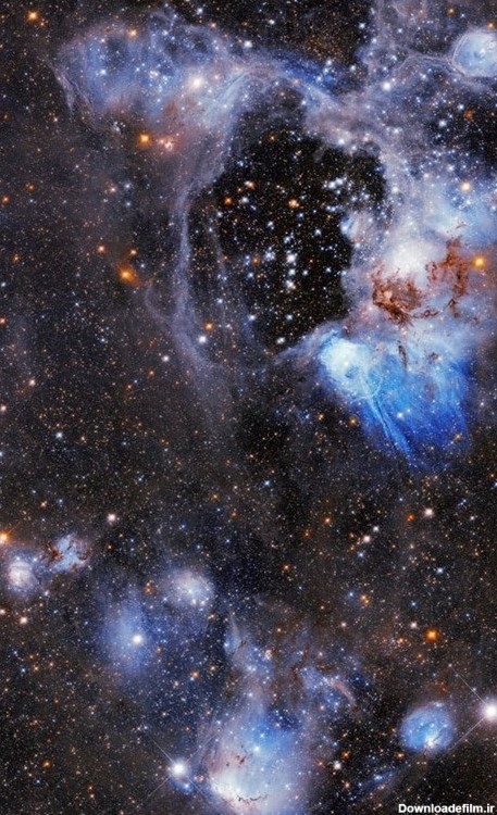 تصویر هابل از یک سحابی زیبا در خارج از کهکشان راه شیری - تسنیم