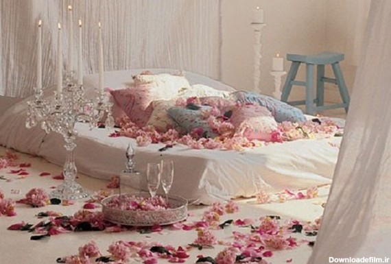 ایده تزیین اتاق خواب عروس