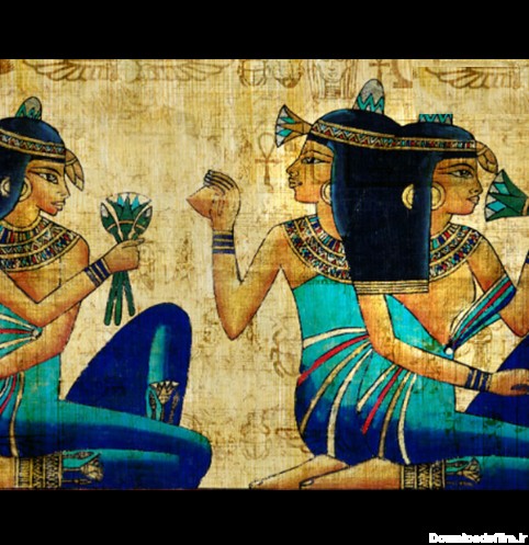 گل نیلوفر در مصر باستان