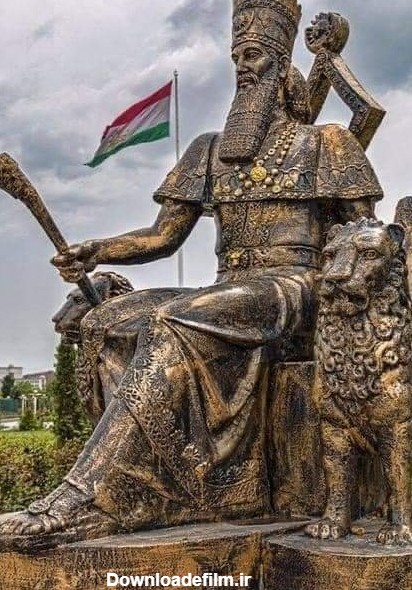 مجسمه کوروش بزرگ: دوشنبه پایتخت تاجیکستان | طرفداری
