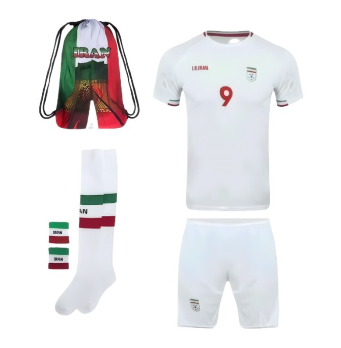 قیمت و خرید ست 6 تکه لباس ورزشی مدل جام جهانی 2022طرح تیم ملی ایران