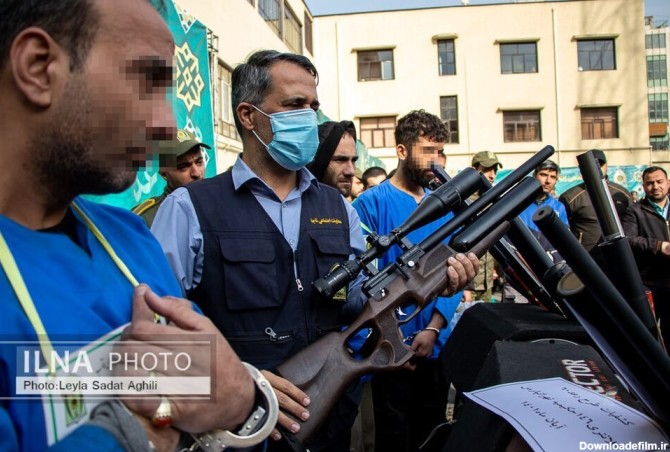 عکس / اسلحه عجیب و هولناک شرور خطرناک تهران