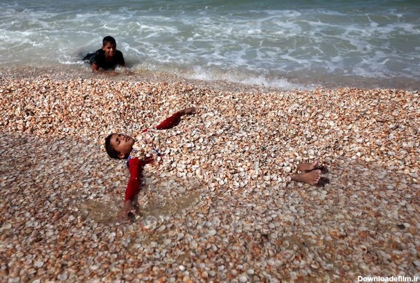 آخرین خبر | عکس/ ساحل دریای مدیترانه در منطقه غزه