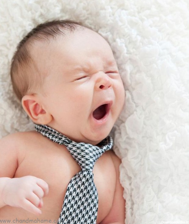 ایده عکاسی از نوزاد یک ماهه در خانه - مجله چند ماهمه