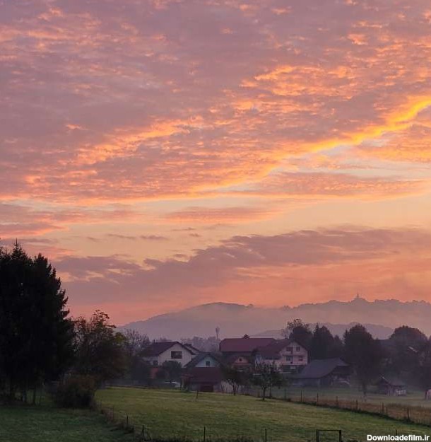 عکسهای غروب آفتاب. پیش بینی آب و هوا با عکس های زیبا از Anamarija در Slovenia