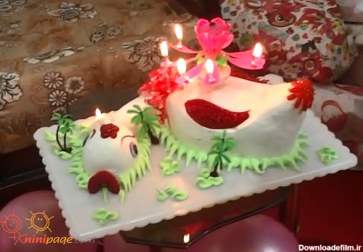 نازنین خانوم - عکسهای کیک تولد نازنین