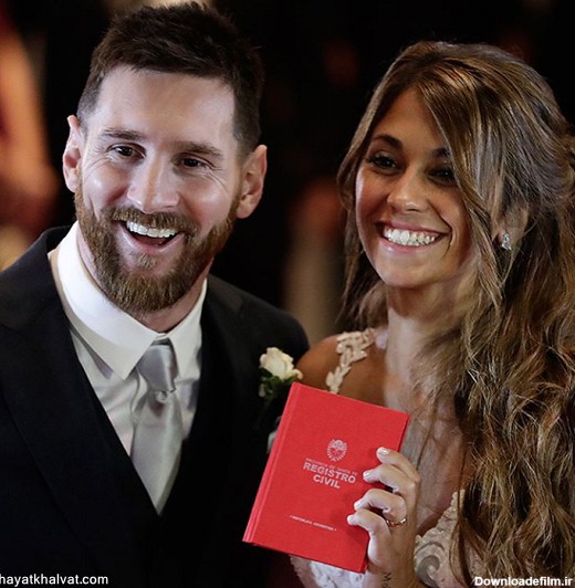 عکس های عروسی مسی ستاره آرژانتینی تیم بارسلونا ۹ تیر ۹۶
