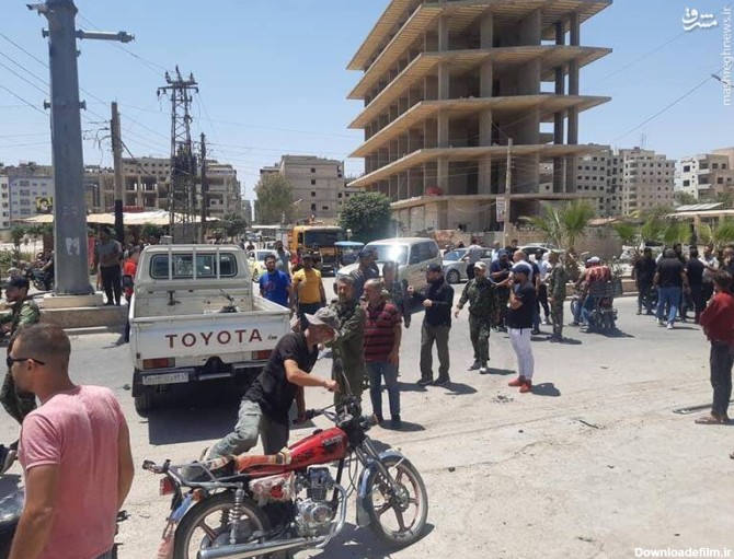 انفجار موتور سیکلت بمب‌گذاری شده در دمشق+ عکس - مشرق نیوز