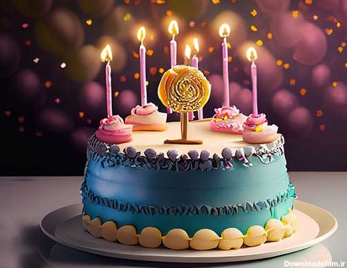 کیک تولد دخترانه فانتزی | نکات مهم در تزئین کیک تولد دخترانه فانتزی