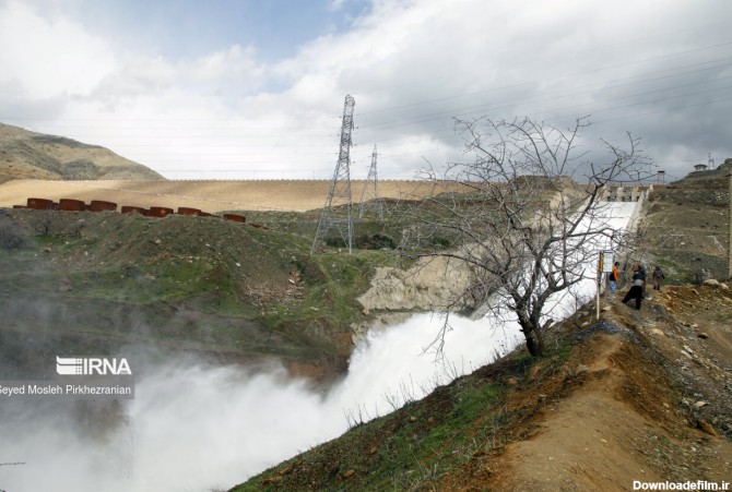 عکس/ سرریز شدن سدهای استان کردستان