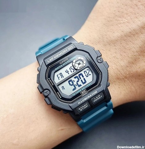 ساعت مردانه کاسیو Casio مدل WS-1400H-3AVDF آبی | پارس پوزیترون