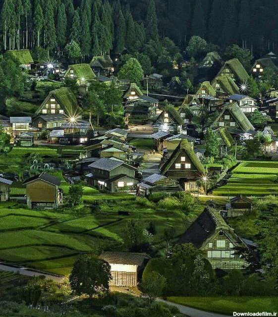 دهکده شیراکاو در ژاپن