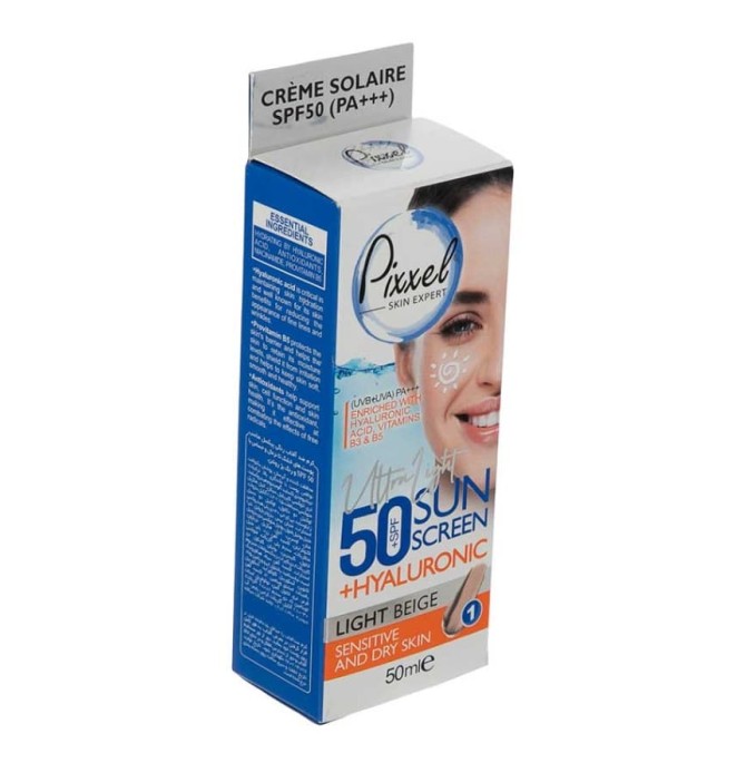 کرم ضد آفتاب رنگی SPF50 پوست خشک و حساس پیکسل پيکسل | زنونه