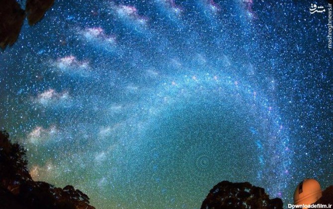 مشرق نیوز - تصاویر خیره کننده از کهکشان راه شیری