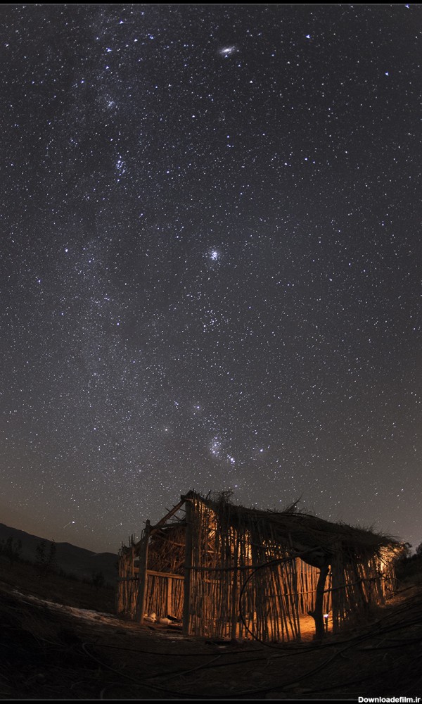 نماهایی زیبا از آسمان شب ایران